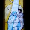 Mozaik ablak- Szent Család
